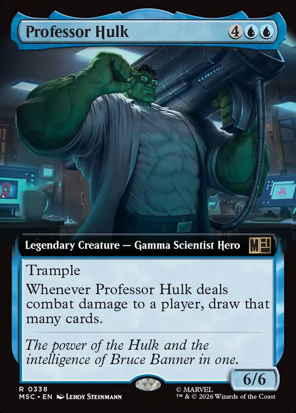 Professor Hulk (Extended Art) - Magic: The Gathering