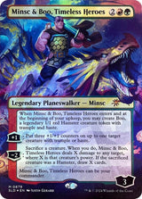Minsc & Boo, Timeless Heroes (Rainbow Foil) - Magic: The Gathering