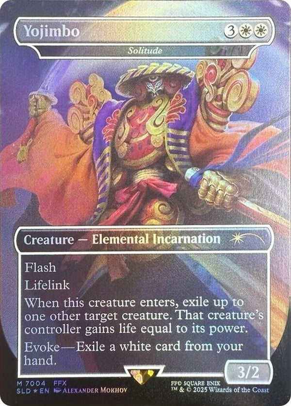 Yojimbo - Solitude (Rainbow Foil) - Magic: The Gathering