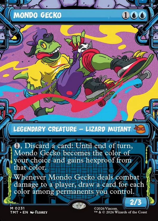 Mondo Gecko (Showcase) - Magic: The Gathering