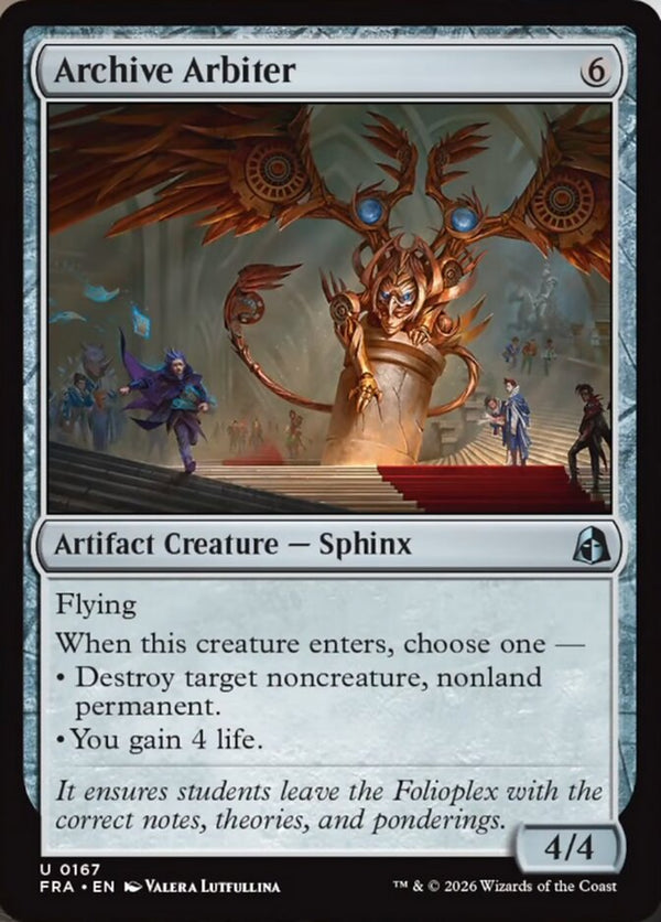 Archive Arbiter (FRA 167) - Magic: The Gathering