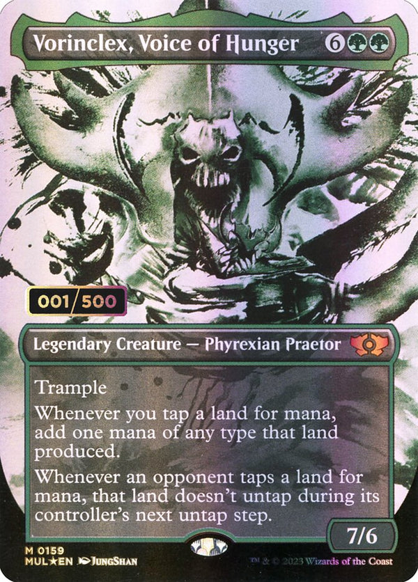 Vorinclex, Voice of Hunger (Serial Numbered) - Magic: The Gathering