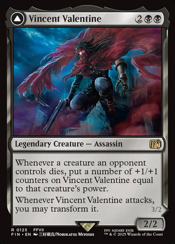 Vincent Valentine - Magic: The Gathering