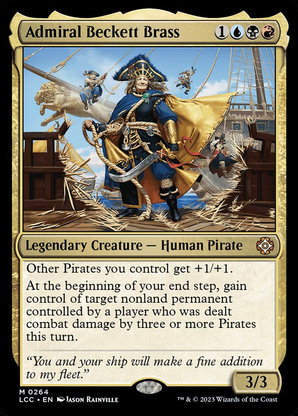 Admiral Beckett Brass - Magic: The Gathering