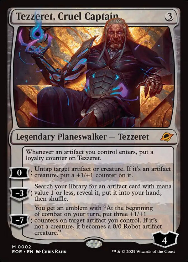 Tezzeret, Cruel Captain - Magic: The Gathering