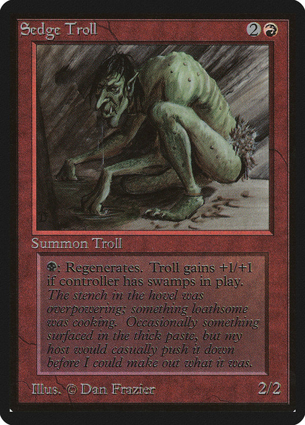 Sedge Troll - Magic: The Gathering