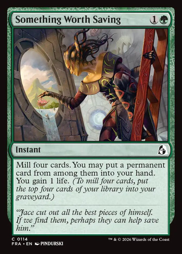Something Worth Saving - Magic: The Gathering