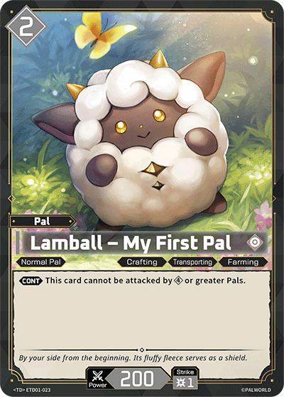 Lamball - My First Pal (ETD01-023) - Palworld