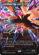 Darklight Phoenix (Borderless) (Facet Foil) (0453) (FRA 453) - Magic: The Gathering