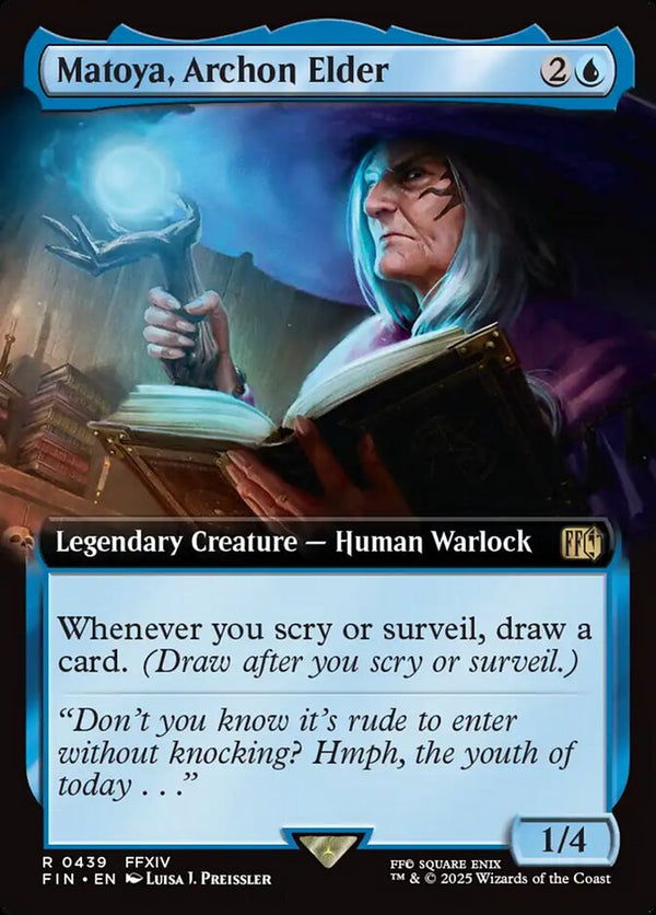 Matoya, Archon Elder (Extended Art) - Magic: The Gathering