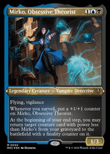 Mirko, Obsessive Theorist (Display Commander) - Thick Stock - Magic: The Gathering