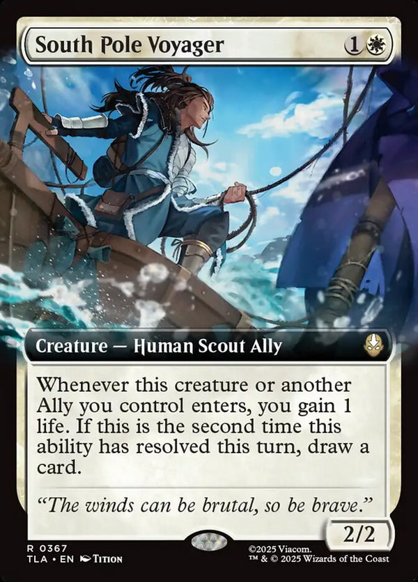 South Pole Voyager (Extended Art) - Magic: The Gathering