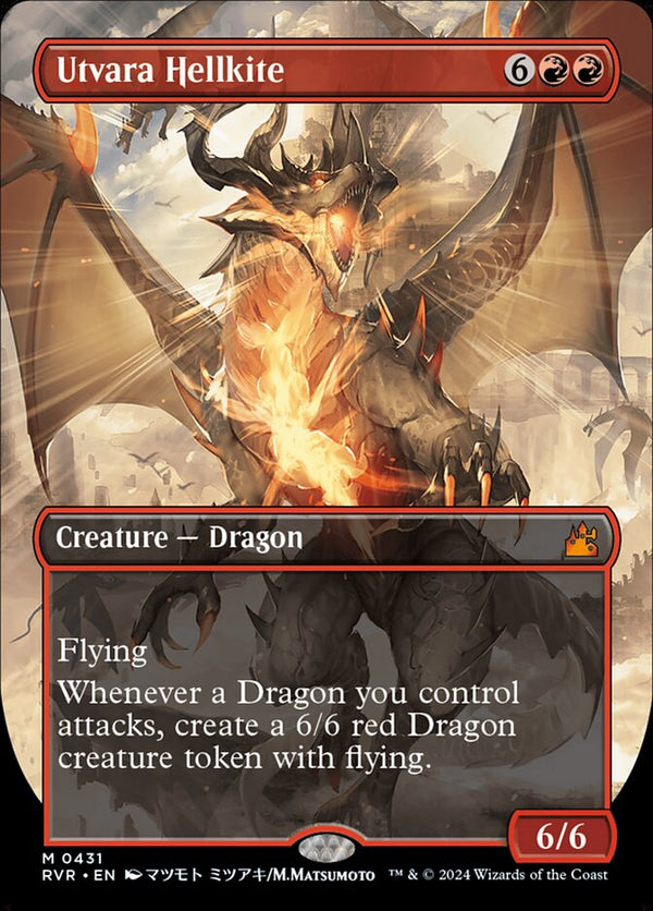 Utvara Hellkite (Anime Borderless) - Magic: The Gathering