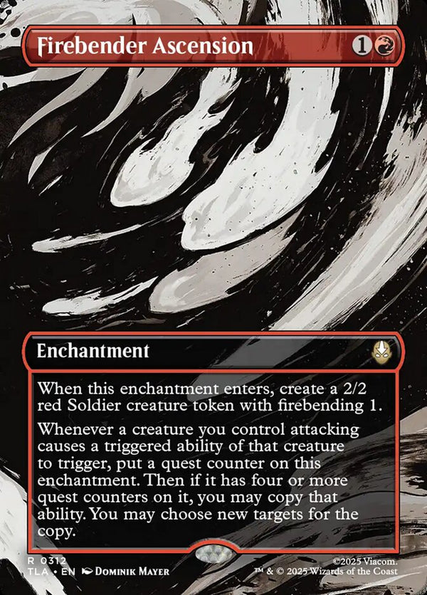 Firebender Ascension (Borderless) - Magic: The Gathering