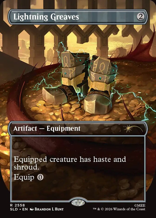 Lightning Greaves (2558) - Magic: The Gathering