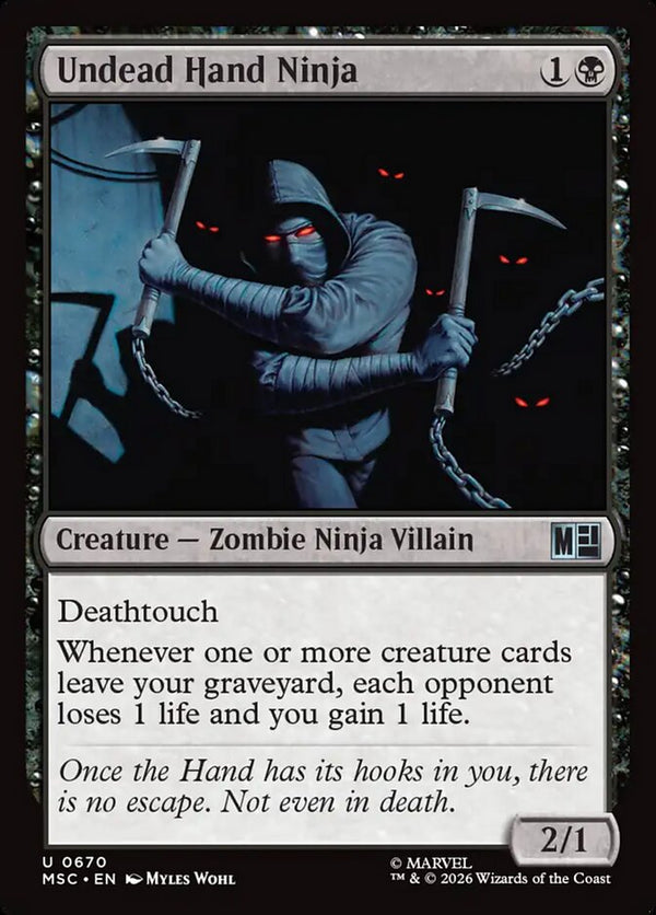 Undead Hand Ninja - Magic: The Gathering