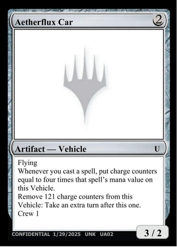 Aetherflux Car - Magic: The Gathering