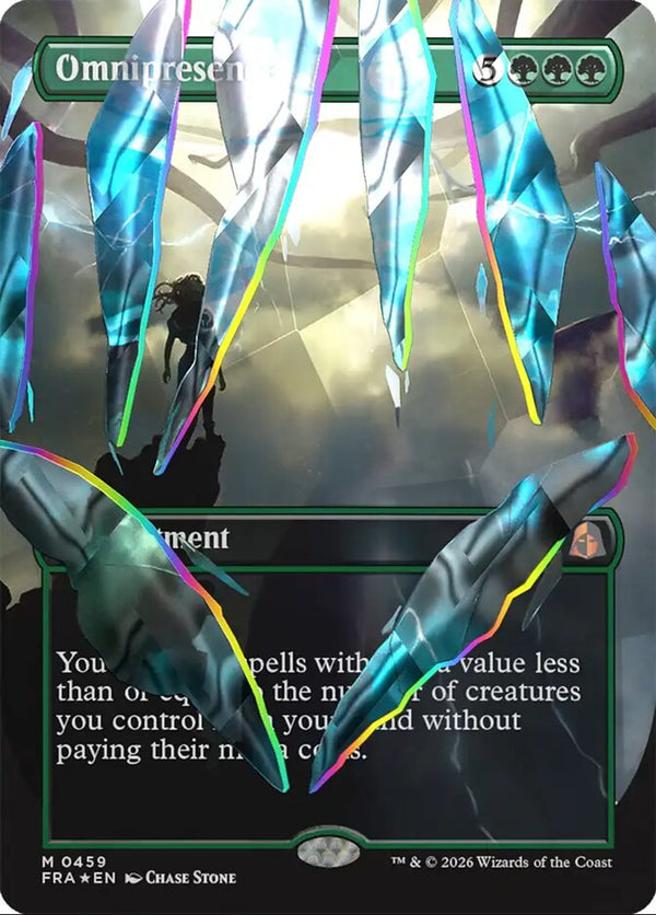 Omnipresence (Borderless) (Facet Foil) (0459) (FRA 459) - Magic: The Gathering