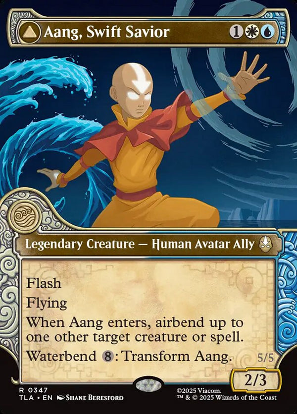 Aang, Swift Savior (Showcase) - Magic: The Gathering
