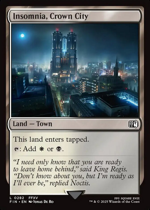 Insomnia, Crown City (FIN 282) - Magic: The Gathering