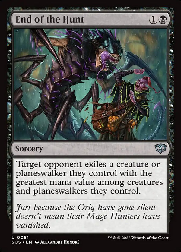 End of the Hunt (SOS 81) - Magic: The Gathering