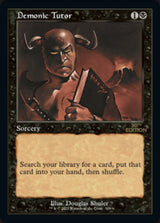 Demonic Tutor (Retro Frame) - Magic: The Gathering