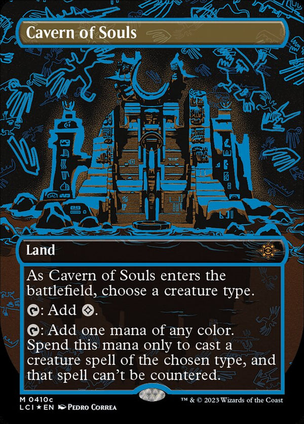 Cavern of Souls (0410c) (Borderless) - Magic: The Gathering
