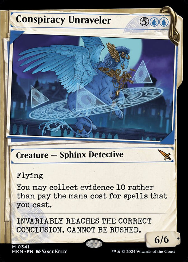Conspiracy Unraveler (Showcase) - Magic: The Gathering