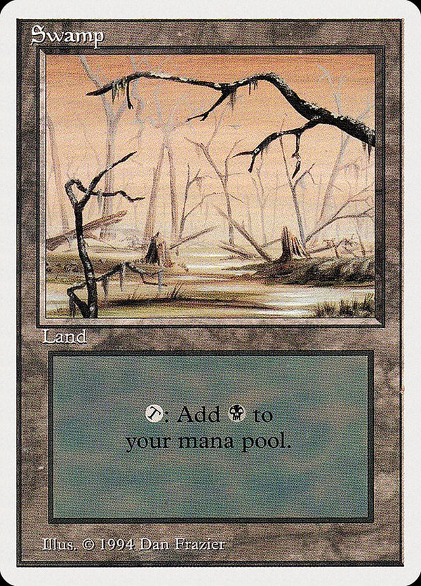 Swamp (B) - Magic: The Gathering