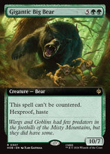 Gigantic Big Bear (Extended Art) (HOB 307) - Magic: The Gathering