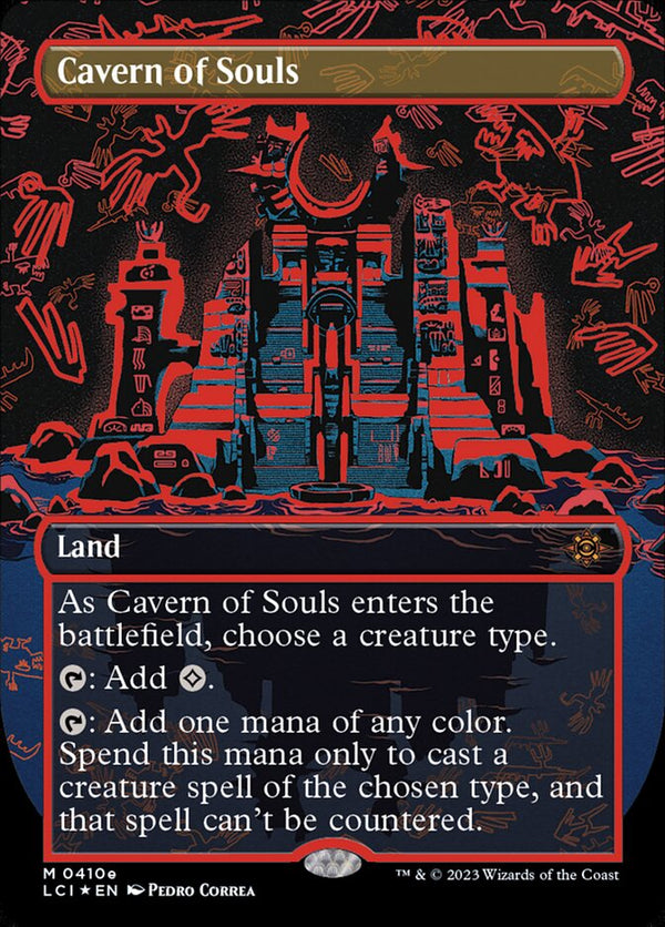 Cavern of Souls (0410e) (Borderless) - Magic: The Gathering