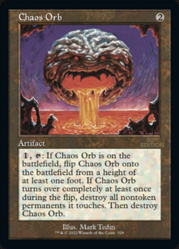 Chaos Orb (Retro Frame) - Magic: The Gathering