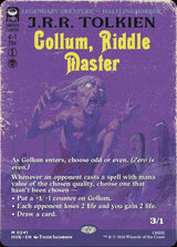 Gollum, Riddle Master (Borderless) (HOB 241) - Magic: The Gathering
