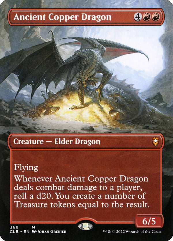 Ancient Copper Dragon (Borderless) - Magic: The Gathering