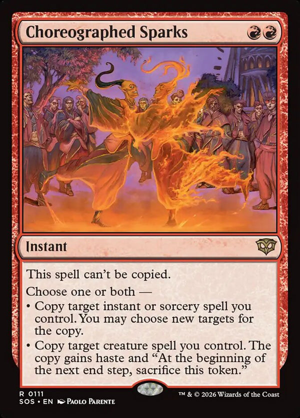 Choreographed Sparks - Magic: The Gathering