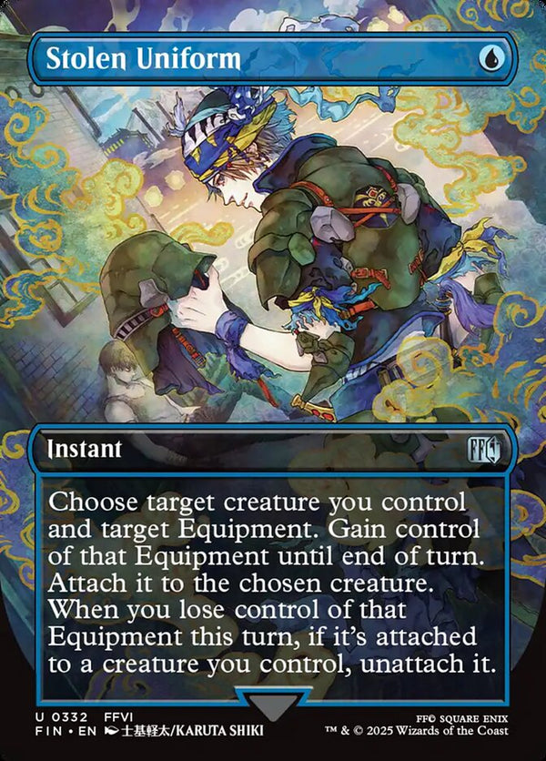 Stolen Uniform (Borderless) (FIN 332) - Magic: The Gathering