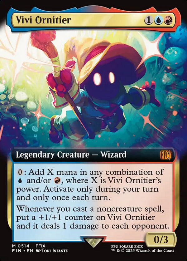 Vivi Ornitier (Extended Art) - Magic: The Gathering
