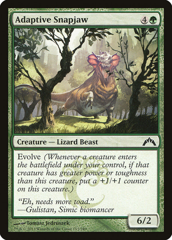 Adaptive Snapjaw - Magic: The Gathering