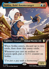 Sokka, Bold Boomeranger (Extended Art) - Magic: The Gathering