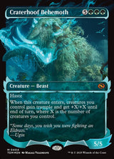 Craterhoof Behemoth (Showcase) - Magic: The Gathering