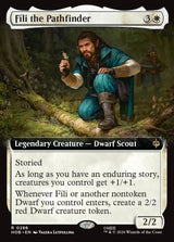 Fili the Pathfinder (Extended Art) (HOB 286) - Magic: The Gathering