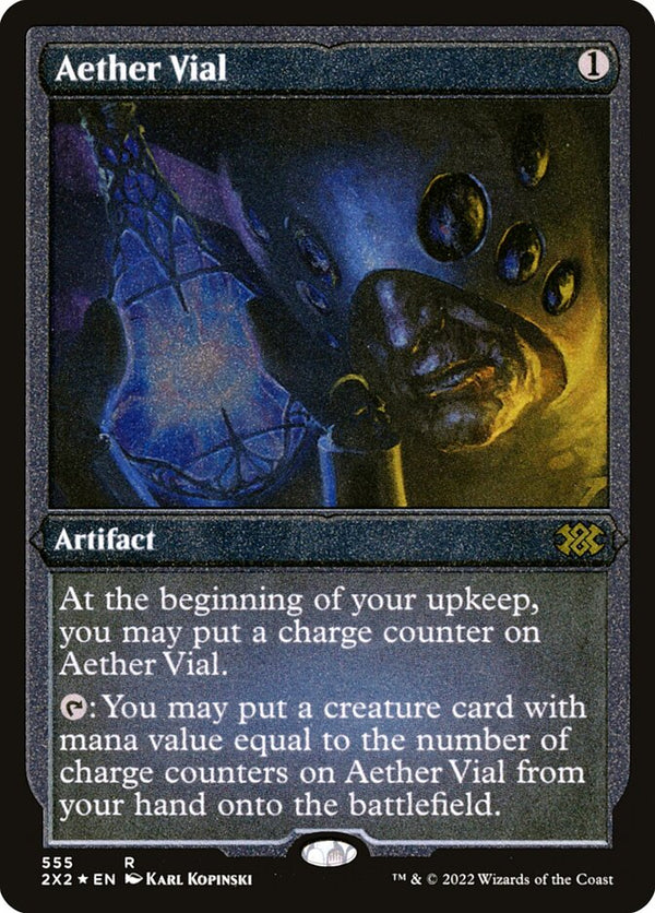 Aether Vial (Foil Etched) - Magic: The Gathering