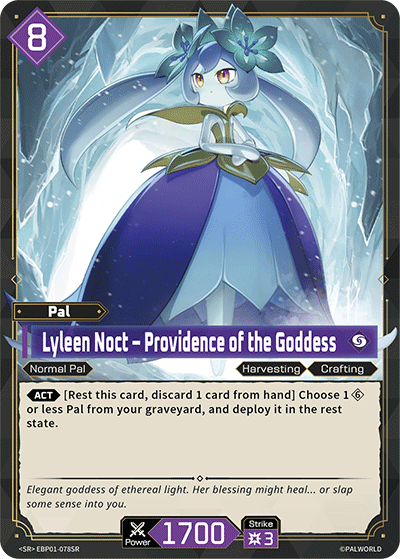 Lyleen Noct - Providence of the Goddess (SR) (EBP01-078SR) - Palworld