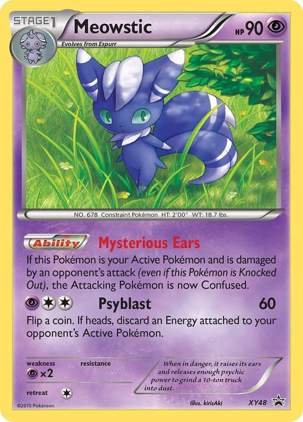 Meowstic - XY48 - Pokémon