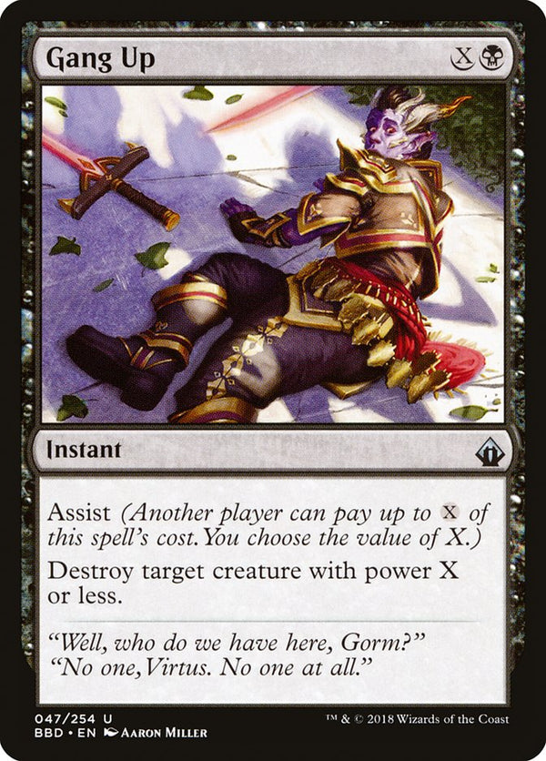 Gang Up - Magic: The Gathering