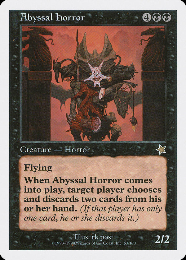Abyssal Horror - Magic: The Gathering