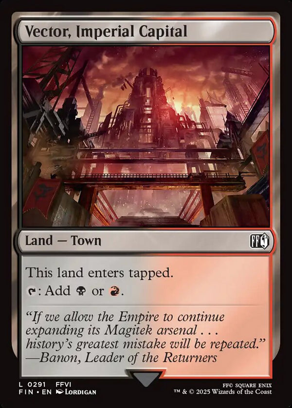 Vector, Imperial Capital (FIN 291) - Magic: The Gathering