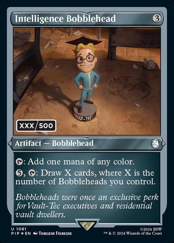 Intelligence Bobblehead (Serial Numbered) - Magic: The Gathering