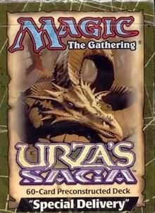 Urza's Saga Theme Deck - Special Delivery - Magic: The Gathering