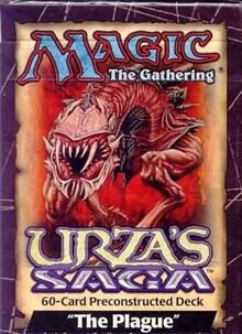 Urza's Saga Theme Deck - The Plague - Magic: The Gathering